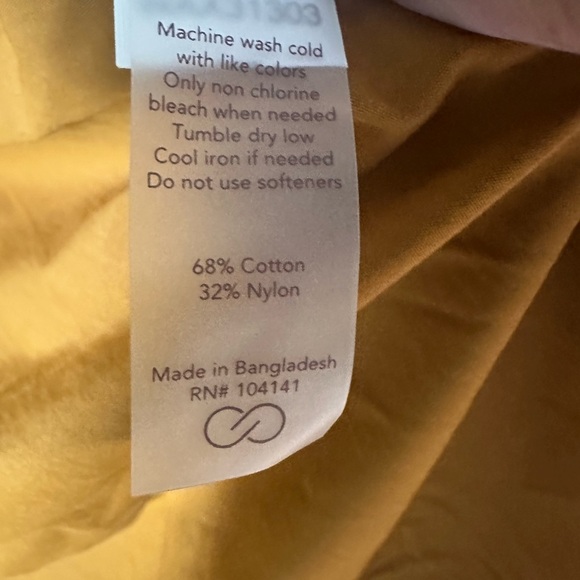 NWT/NWOT CALIA by Carrie Underwood Activewear Set Sz M-L-XL, Mustard Yellow - Picture 14 of 16